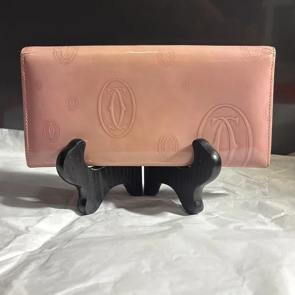 Cartier Birthday Limited Edition Preloved Wallet and Card Holder. 2 in 1 - Picture 3 of 17